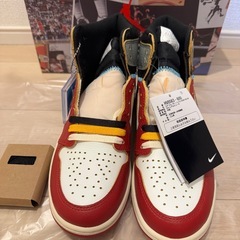 エアジョ1Union Varsity Red and Shadow Greyの画像