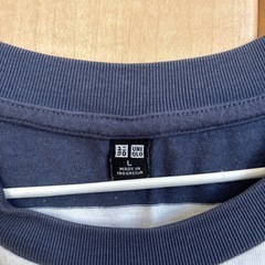 【UNIQLO】半袖Tシャツ・L・メンズ・綿100%の画像