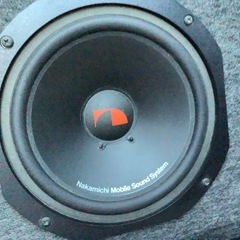 日本製　Nakamichi 2機搭載サーブウーファーの画像