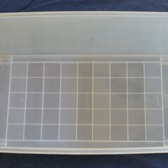 収納用プラケース大型２個の画像