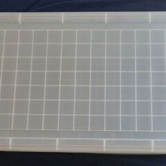 収納用プラケース大型２個の画像