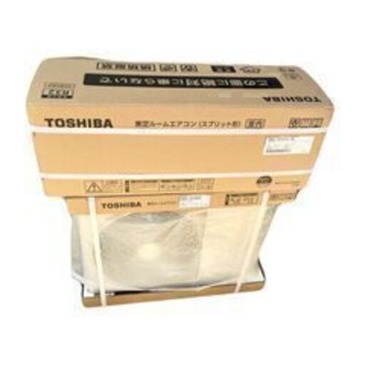 【ドリーム池田店】新品　東芝　2.2kwエアコン　冷房:6～9畳用/暖房:6～7畳用　室外機･リモコン付き/標準工事費込み　ホワイト　RAS-2215TL　2025年製　IKX-138