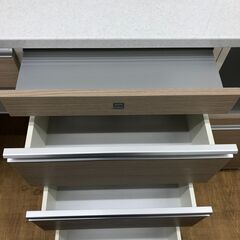 ★リユースのサカイ幸手店★SJ10663★ジモティ割あり★ 髙橋木工 レンジボード  W141×D51×H206 クリーニング済み の画像