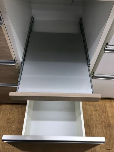 ★リユースのサカイ幸手店★SJ10663★ジモティ割あり★ 髙橋木工 レンジボード  W141×D51×H206 クリーニング済み 