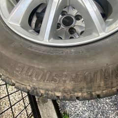 冬タイヤ145 80R13溝7割2020年製の画像