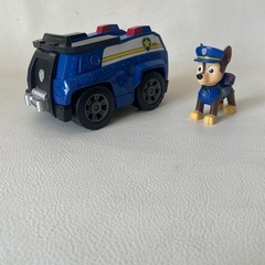 パウ・パトロール ベーシックビークル  フィギュア付き ケント マーシャル チェイス ラブル ロッキー スカイ ズーマ 7点セット 中古品  の画像