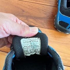 ［中古］子ども用トレッキングシューズの画像