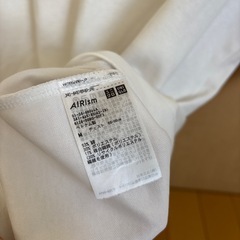 【UNIQLO/AIRism】半袖Tシャツ・Mの画像