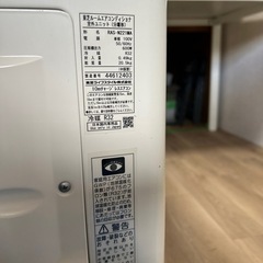 2024年製TOSHIBA エアコン6畳の画像