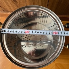 パスタ　茹で鍋の画像