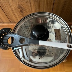 パスタ　茹で鍋の画像