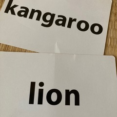英語教材　ワールドワイドキッズ　付録教材　touch the animals  の画像