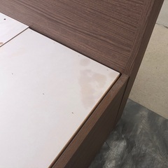 2021年製造 ニトリ大容量収納付きシングルベッドフレームの画像