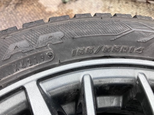 155/65R14スタッドレス