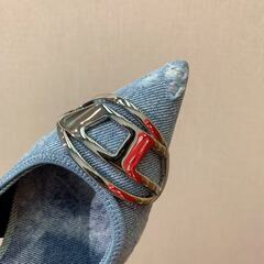 Diesel デニム ピンヒールの画像