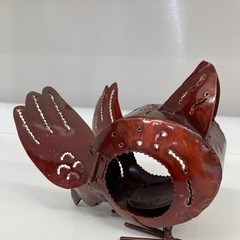★キャンドルホルダー　ブリキ　鳥　北九州店舗店頭販売のみの画像