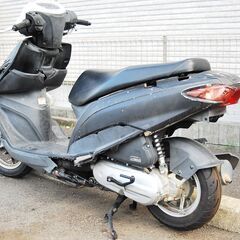 部品取り スズキアドレス125 DT11A 不動 キー付き キックおりますの画像