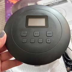 定価5000円🉐美品✨使用期間1ヶ月✨ポータブルCDプレイヤーの画像