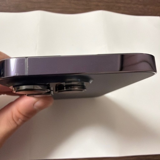 お引取りきまりました。Apple iPhone 14 Pro ディープパープル 256GB 
