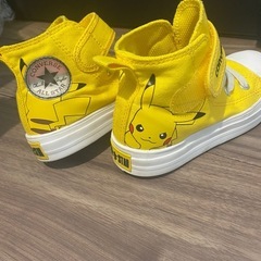 コンバース　16cm ポケモン　ピカチュウの画像