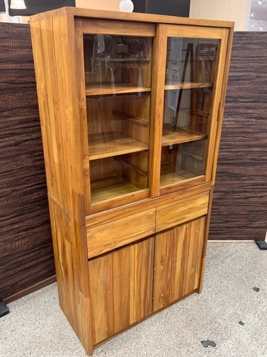 【トレファクいわき平店】UNICO(ウニコ)食器棚 ナチュラル が入荷しました！