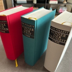 [ドイツ語] 小説 Ken Follett - Die Jahrhundert-Saga (Original: The Century Trilogy)の画像