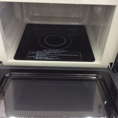 【美品】電子レンジ Haier ﾊｲｱｰﾙ  JM-XP2FH18G 2024年製 フラット庫内 :ブラックの画像