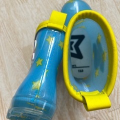 長靴　レインブーツ　13cmブルーの画像