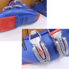 スキーブーツ ジュニアスキーブーツ 19～19.5cm ソール 240mm LANG ラング COMP 50 TEAM 子供用スキーブーツ 中古の画像