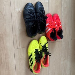 フットサルシューズ　キッズ　3足セットの画像