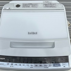【人気Beat Wash】日立2020年7.0k洗濯機の画像