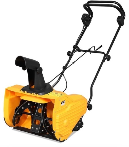 手押し式除雪機