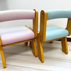 幼児用チェア　2脚セットの画像