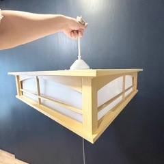 【引取】美品　和室用照明　蛍光灯ペンダント照明の画像