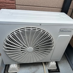 美品　2023年モデル　ハイセンス　ルームエアコンの画像