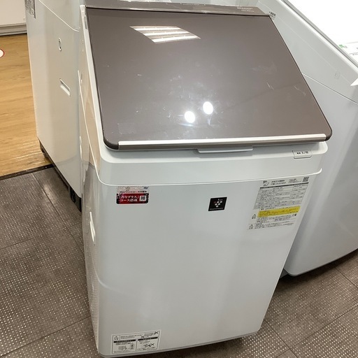 【安心！1年間の保証付き！】SHARP 縦型洗濯機乾燥機　入荷しました！