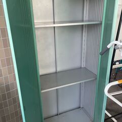 リサイクルショップどりーむ荒田店　No4860 物置　田窪物置　横８０ｃｍ　奥行４０ｃｍ　高さ１８０ｃｍの画像