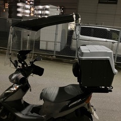 バイク用前後スライド式拡張リアキャリアの画像