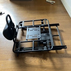 バイク用前後スライド式拡張リアキャリアの画像
