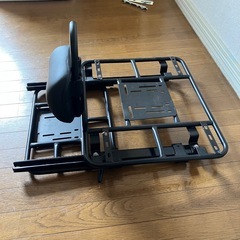 バイク用前後スライド式拡張リアキャリアの画像