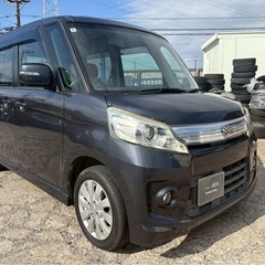 【支払総額15.8万円】h26年式スペーシアカスタム車検令和9年9月機関良好 内外装良好 お手頃軽ハイトワゴン！の画像