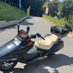 ★フュージョン１型　ガンメタ　純正カウル★の画像