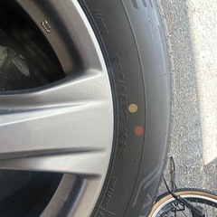 トヨタ 純正ホイール4本 225/65R17 タイヤおまけで付けますの画像