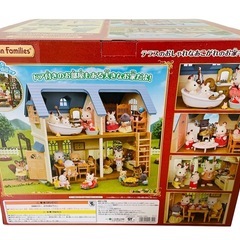 【新品未使用】シルバニアファミリー　テラスのオシャレなあこがれのお家ギフトセットの画像