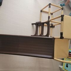 滑り台付き折り畳みジャングルジムの画像