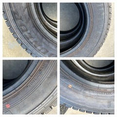  バリ山スタッドレス6本セット 2019年製造　DUNLOP WINTERMAXX LT03 【 215/70R17.5 118/116L LT 6本 】 スタッドレス キャンター エルフ等の画像