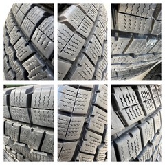  バリ山スタッドレス6本セット 2019年製造　DUNLOP WINTERMAXX LT03 【 215/70R17.5 118/116L LT 6本 】 スタッドレス キャンター エルフ等の画像