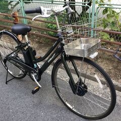 ブリヂストンの電動アシスト自転車「アルベルトe」L形【美品】の画像