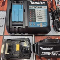 【中古】マキタ　TD172DRGXB　インパクトドライバ　18V・6.0Ah　ケース＋バッテリー＋充電器付【ハンズクラフト宮崎新名爪店】の画像