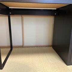 美品　IKEA MICKE イケアミッケブラックの画像